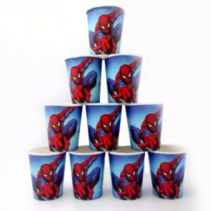 Spiderman Paper Cup Birthday Party Supplies 10 PCs/Lot