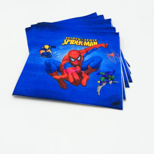 Spider-Man Napkins Birthday Party Supplies and Decoration