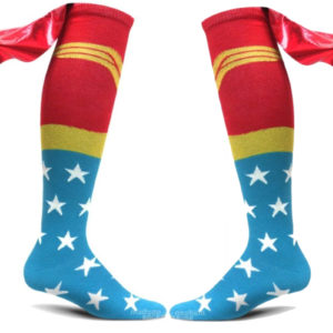 wonder woman socks with cape