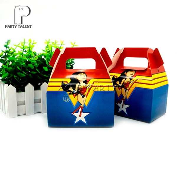 Wonder Woman Birthday Party Baby Shower Party Supplies 24 PCs/lot