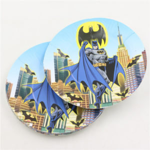 Lego Batman Disposable Paper Plates Party Supplies 10 PCs