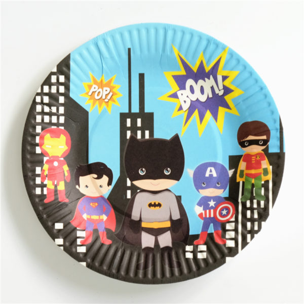 Avengers Paper Plates Party Supplies 10 PCs Set