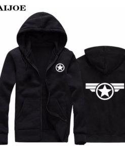 Captain America 2 Print Hoodie Sweatshirt